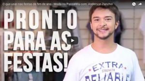 O que usar nas festas de fim de ano - Dicas de Moda: Anderson Zanchin