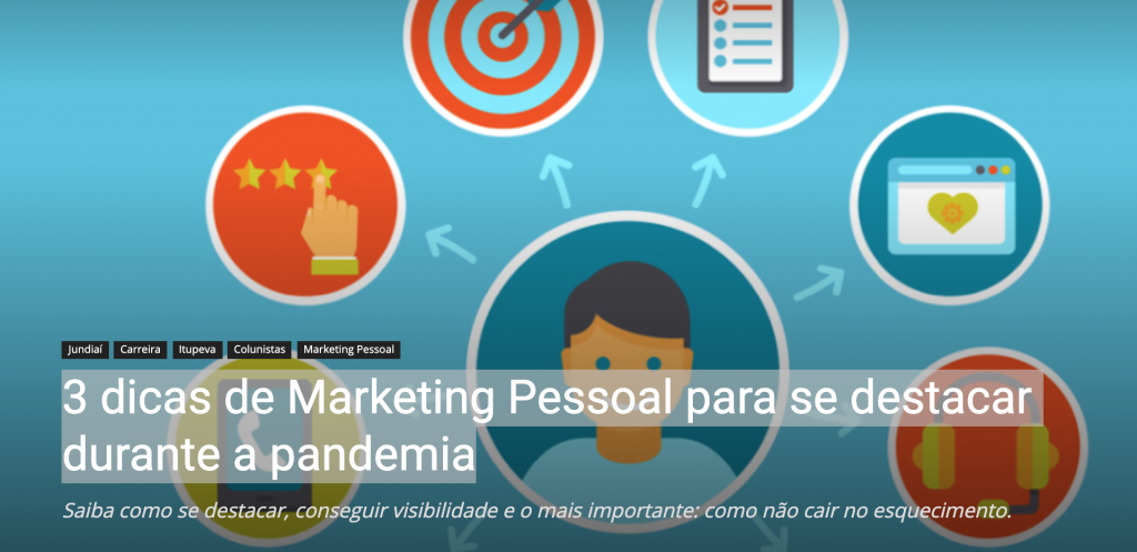 3 dicas de Marketing Pessoal para se destacar durante a pandemia - Solotudo