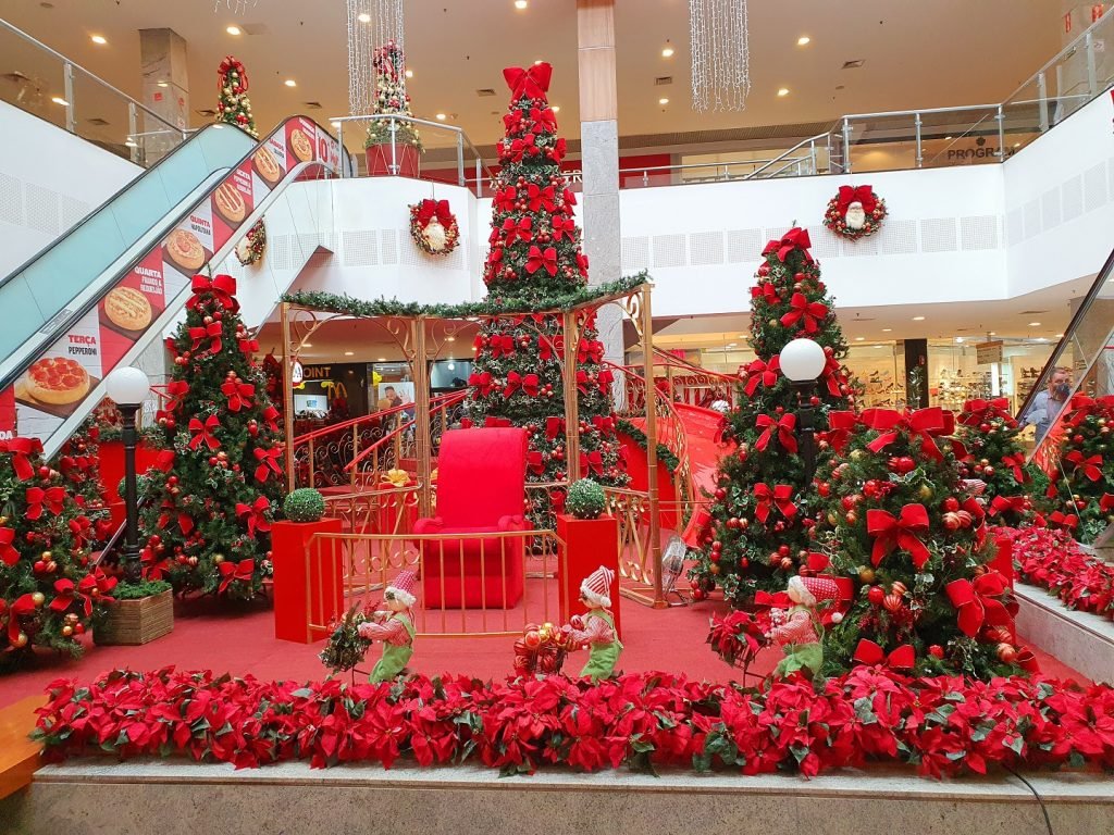 Decoração de Natal Maxi Shopping Jundiaí esta pronta