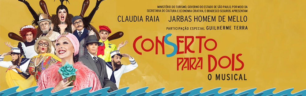 Claudia Raia e Jarbas Homem de Mello, em Jundiaí com ‘Conserto para Dois, O Musical’